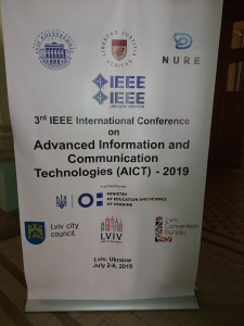 NURE  scientists participated in the International conference AICT’2019