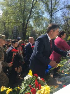 Адміністрація ХНУРЕ взяла участь у заходах до 32-ї річниці Чорнобильської катастрофи