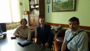 Professor of Angel Kanchev University of Ruse, Bulgaria has visited KNURE