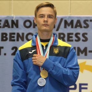 Студент ХНУРЕ переміг на Чемпіонаті Європи з жиму лежачи
