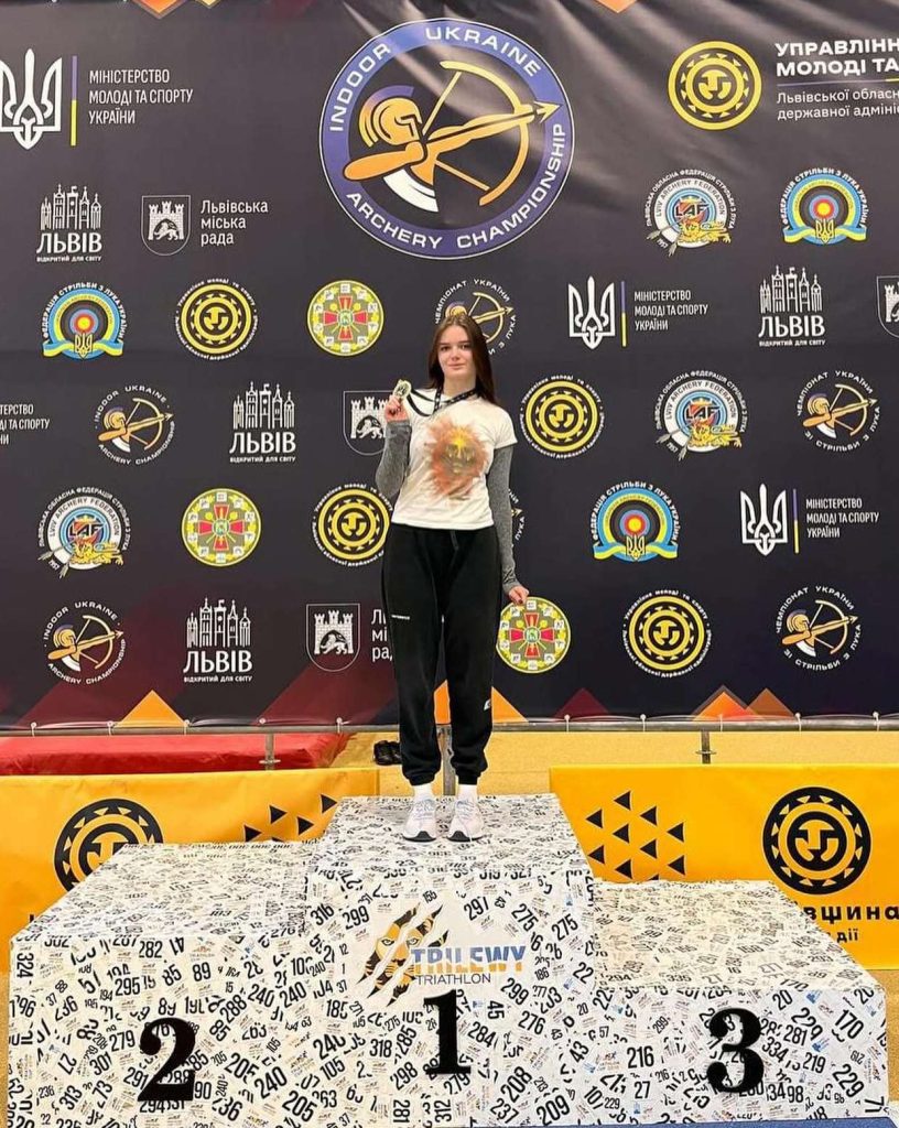 NURE student is the winner of the Ukrainian Archery Championship