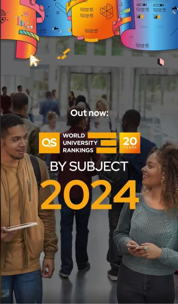 NURE in QS World University Rankings by Subject 2024