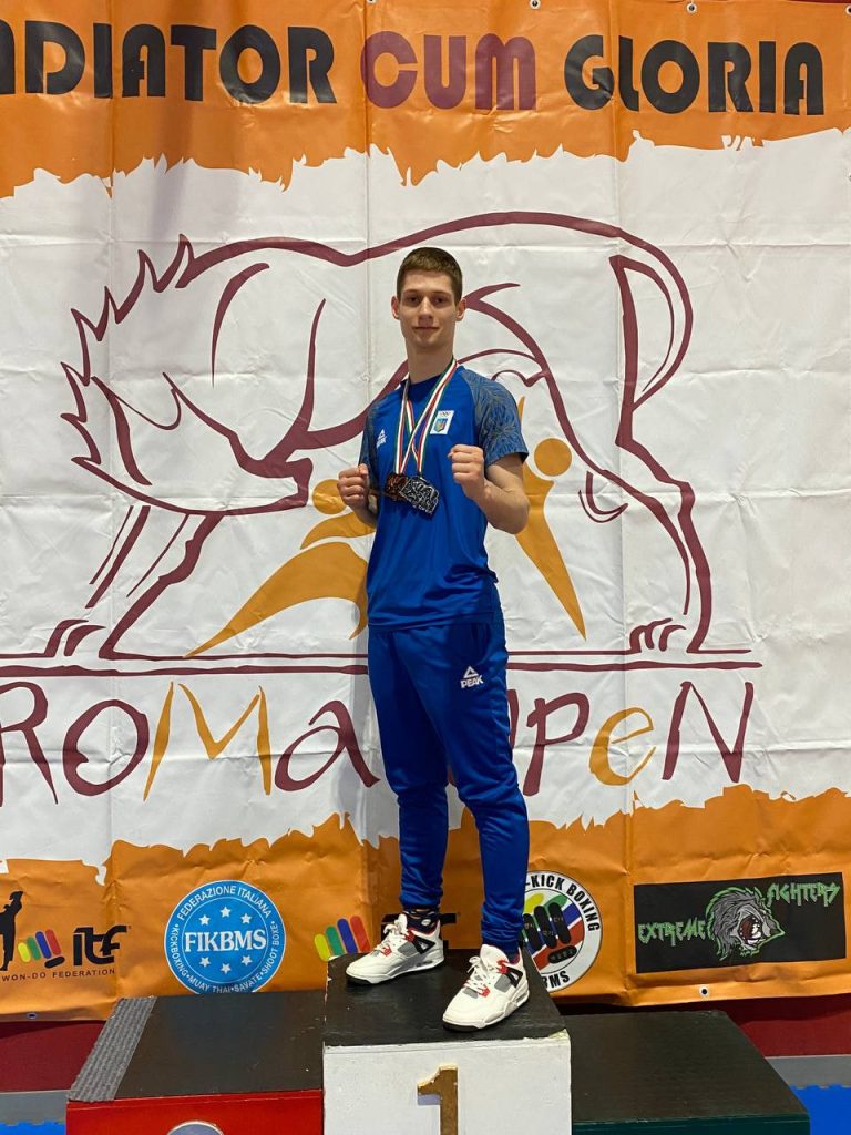 NURE student Kyrylo Redkin is the winner of international Taekwon-Do competitions