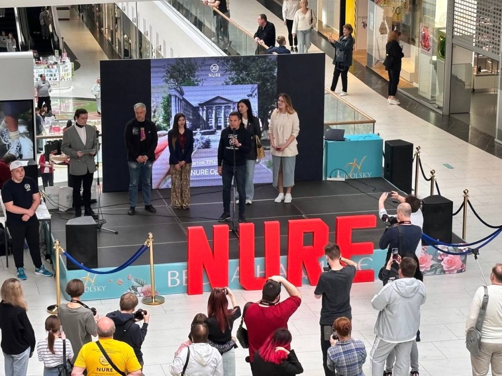 A bright weekend with the First Among the Best: how NURE Open Space was held at the Nikolsky shopping center