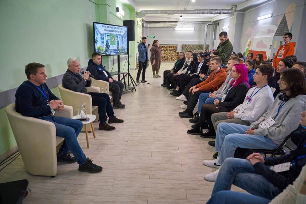 Kharkiv City Mayor Igor Terekhov met with students of KNURE