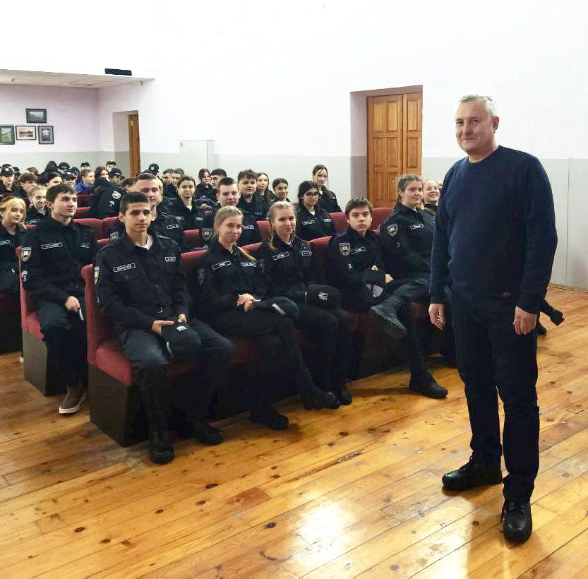 New meetings with students of the lyceum “Law enforcement officer”