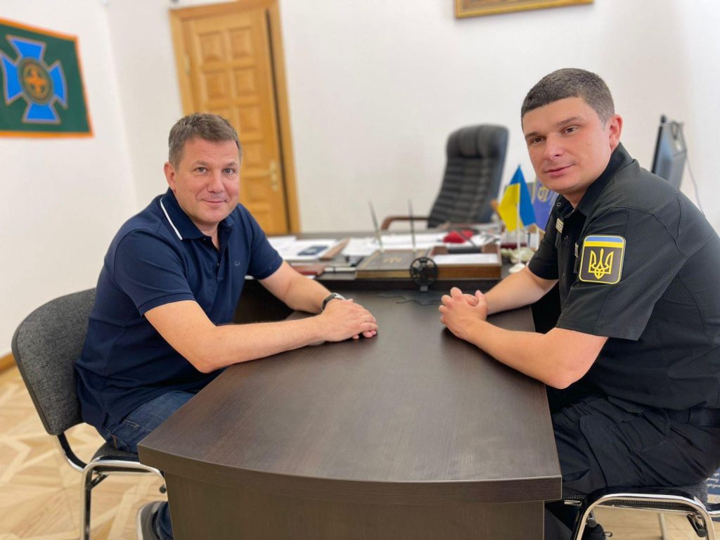 Ректор ХНУРЕ Ігор Рубан зустрівся із в.о директора Національного наукового центру «Інститут судових експертиз імені М. Бокаріуса» Михайлом Можаєвим