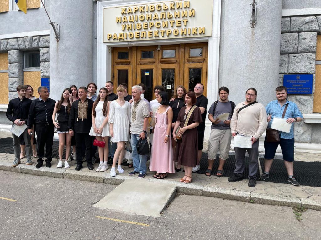 В ХНУРЕ відбувся урочистий прийом ректора з нагоди вручення дипломів бакалаврів та магістрів