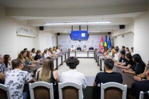 Голова Студентського сенату ХНУРЕ долучилася до зустрічі активної молоді Харківщини