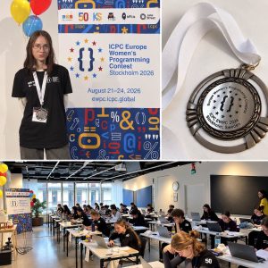 Студентка ХНУРЕ здобула срібло на Europe Women’s Programming Contest 2026