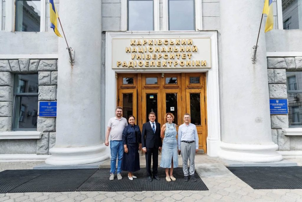 Міністр цифрової трансформації України Оксана Ферчук відвідала ХНУРЕ