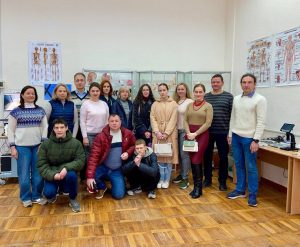 Кафедра біомедичної інженерії разом зі Службою «ХНУРЕ без обмежень» провела профорієнтаційну зустріч з учнями Харківської спеціальної школи № 12 для дітей з порушеннями зору