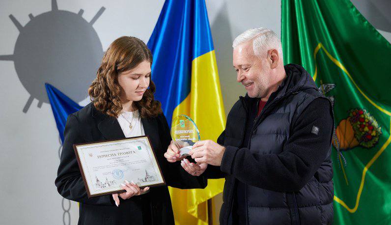 NURE student won the contest “Young Person of the Year 2022”