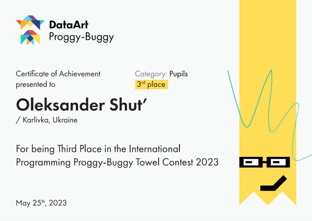 Підсумки міжнародної олімпіади з програмування Proggy-Buggy Towel Contest 2023