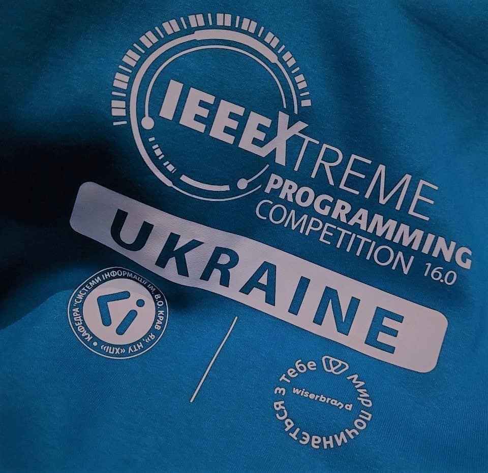 NURE students took part in the IEEEXtreme 16.0 hackathon