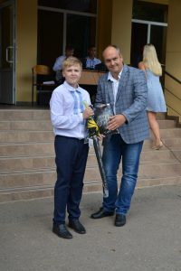 The representative of the NURE noted the best students of the Lyceum “Giftedness”