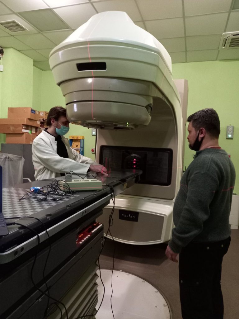 Graduates of the Department of BME conduct research at the Institute of Medical Radiology and Oncology. S.P. Grigoriev National Academy of Medical Sciences of Ukraine