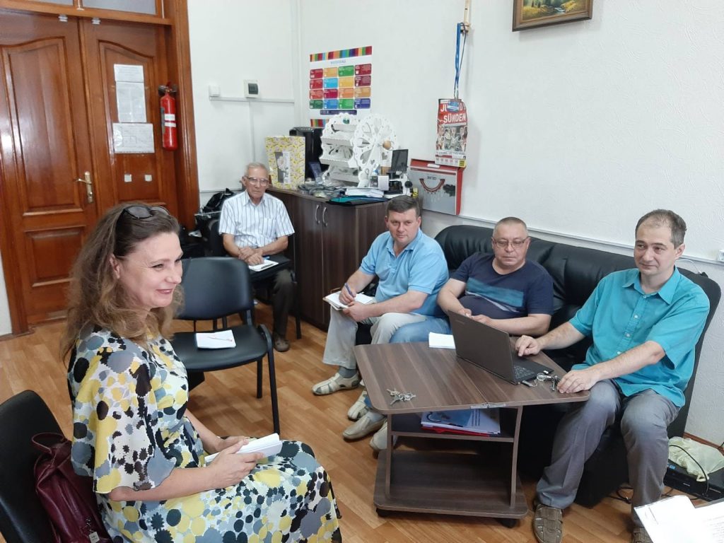 WORKING MEETING WITH REPRESENTATIVES OF UKRNDA PROSTHESIS, PROSTHETIC CONSTRUCTION AND RECOVERY OF WORKINGNESS