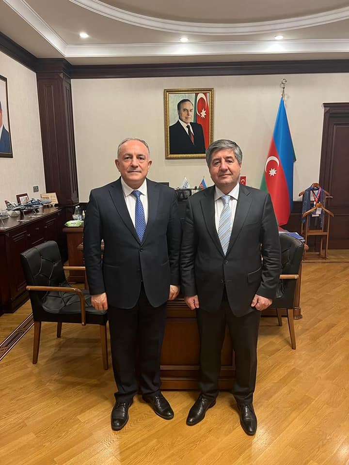 VICE-RECTOR FOR INTERNATIONAL COOPERATION NURE PAID A WORKING VISIT TO THE REPUBLIC OF AZERBAIJAN