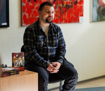 Презентація роману Івана Хорунжого в музеї ХНУРЕ