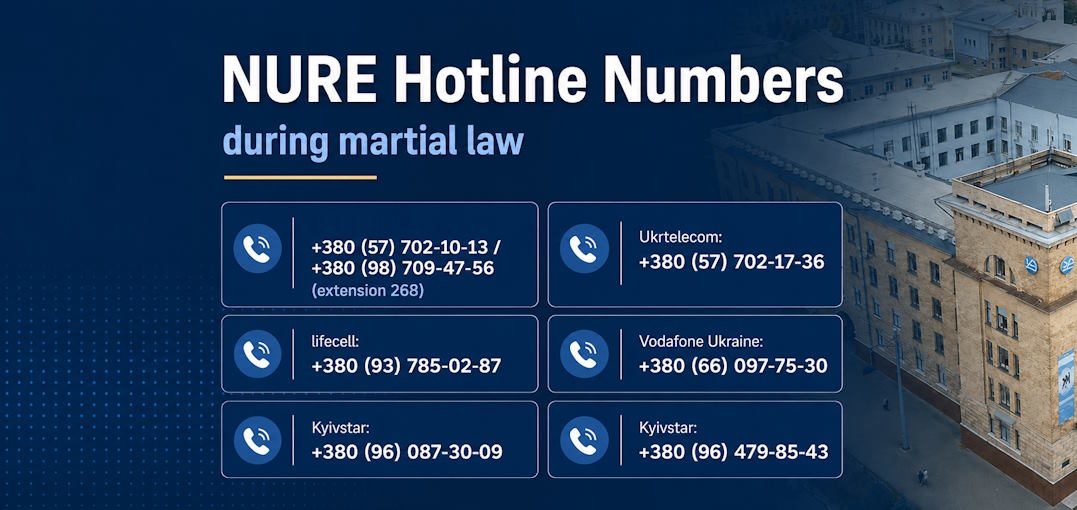 NURE Hotline Numbers