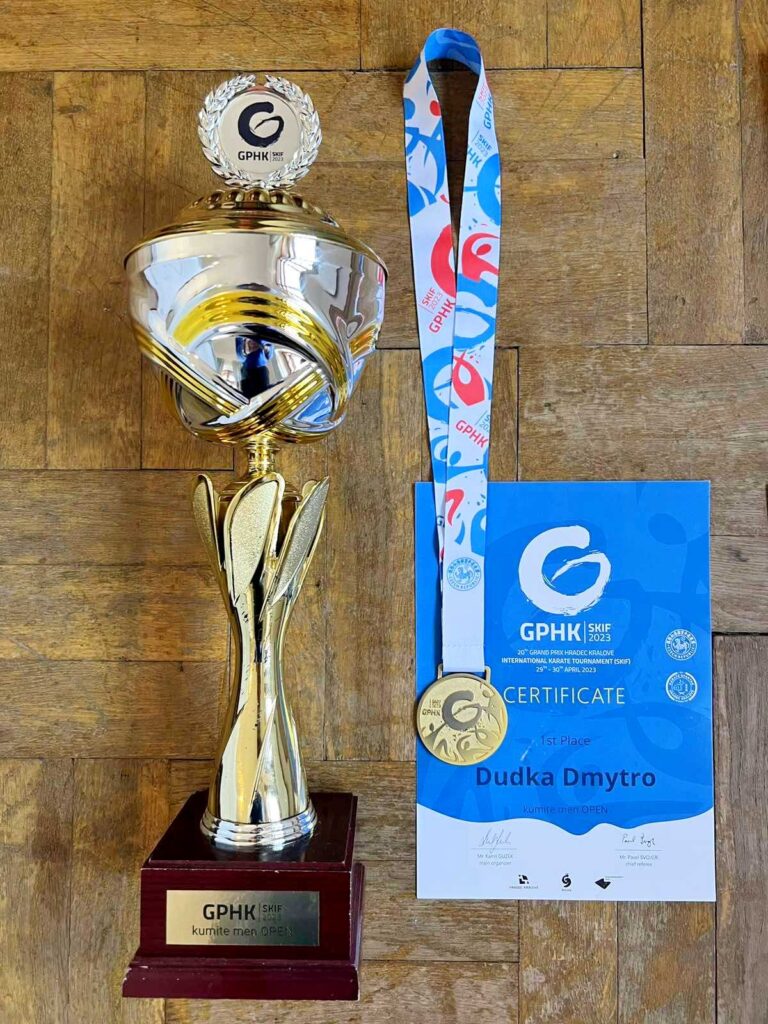 NURE student won the international karate tournament in the Czech Republic