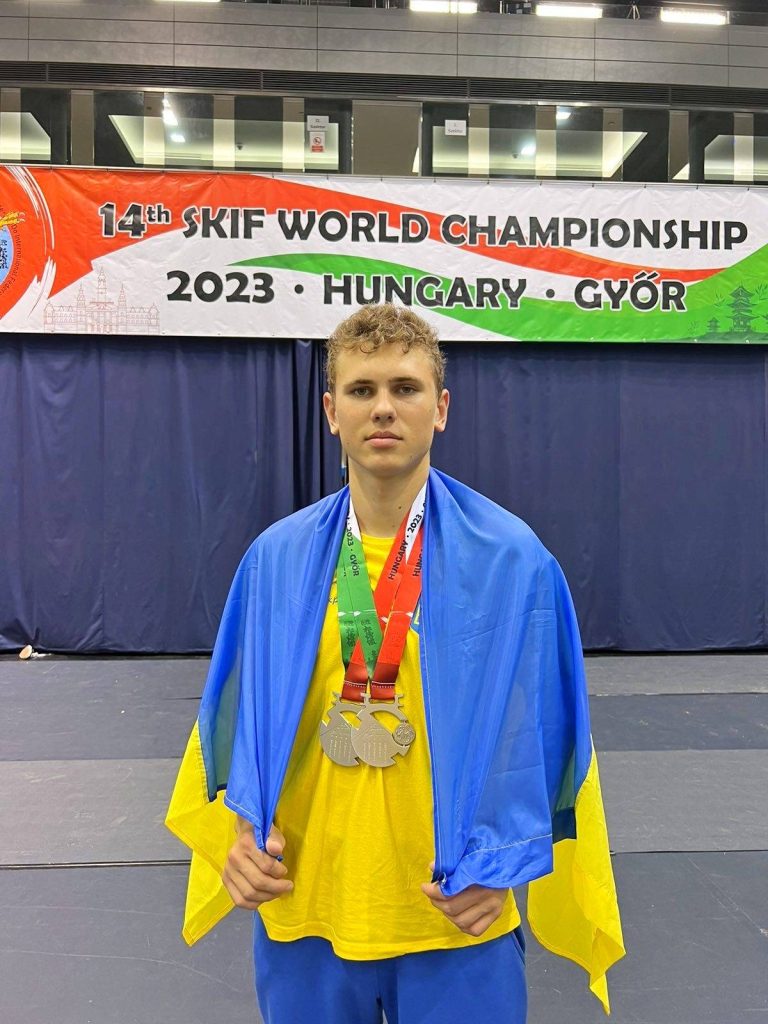 NURE first year student became a silver medalist at the World Karate Championships