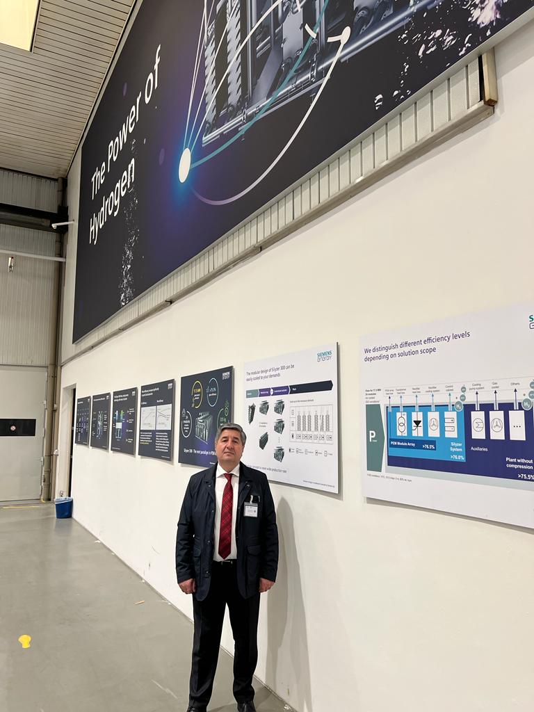 Мурад Омаров відвідав компанію Siemens Energy з робочим візитом