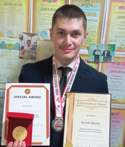 NURE student won a silver medal at the International Competition ICAN 2021