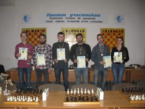 Шахматисты ХНУРЭ одержали победу на областных соревнованиях среди студентов высших учебных заведений