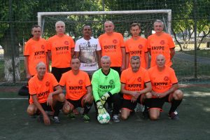 The football team of veterans of NURE got a new form