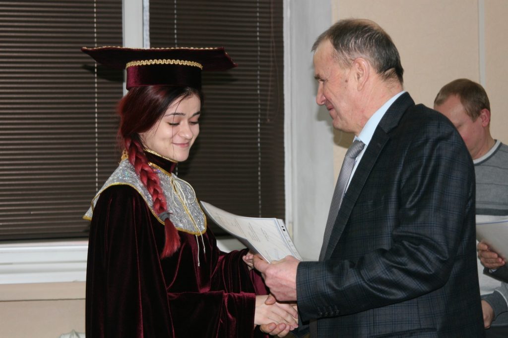 Rector of NURE presented the Master’s Diplomas to the graduates