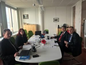NURE delegation visits University of Sweden
