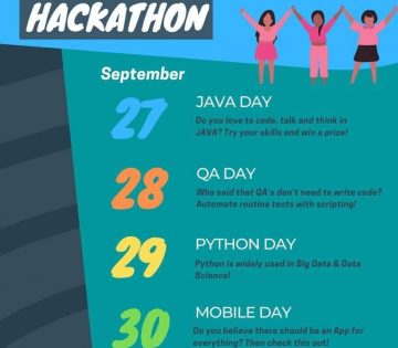 Запрошуємо до участі у Hackathon Girls Can Code