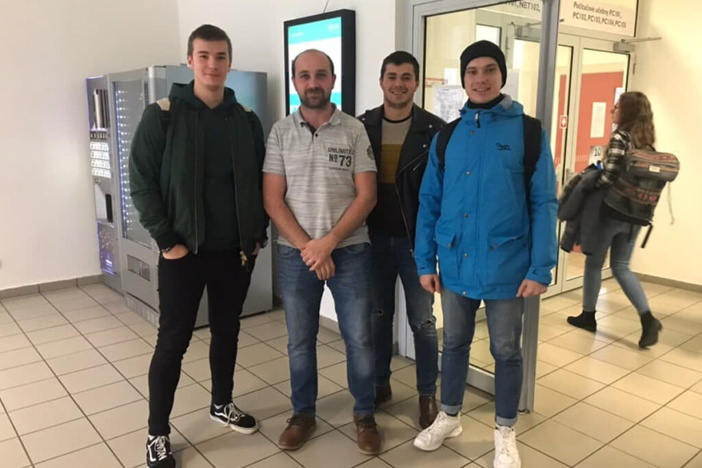 NURE students continue their studies in the Czech Republic