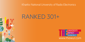 ХНУРЕ посів 301+ місце у міжнародному рейтингу університетів THE University Impact Rankings