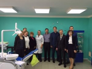 Scientists of the Department of BME visited the University dental center of KHNMU